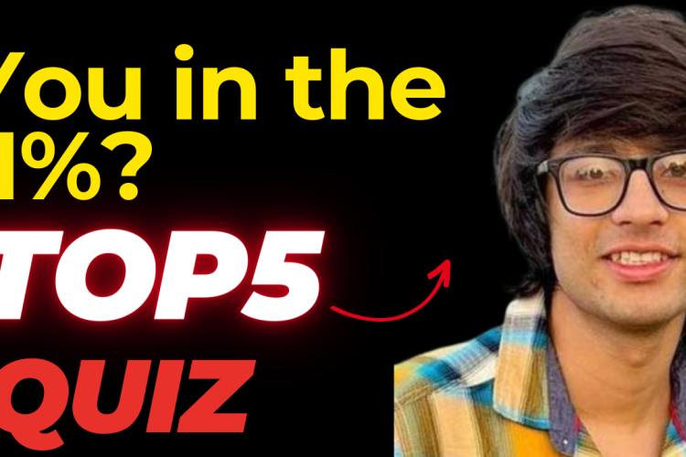 Are you in the 1%? Sourav Joshi Vlogs Top 5 Quiz🕵️‍♀️