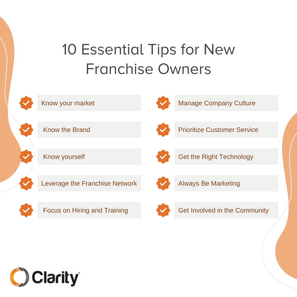 10 Essential Tips for New Franchise Owners