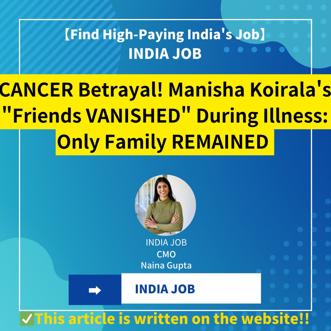 CANCER Betrayal! Manisha Koirala’s “Friends VANISHED” During Illness: Only Family REMAINED (Read Now!)